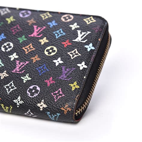 louis vuitton colorful wallet.